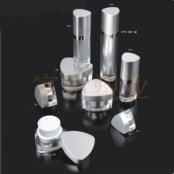 Triangle-shaped Acrylic Jar FY-A10