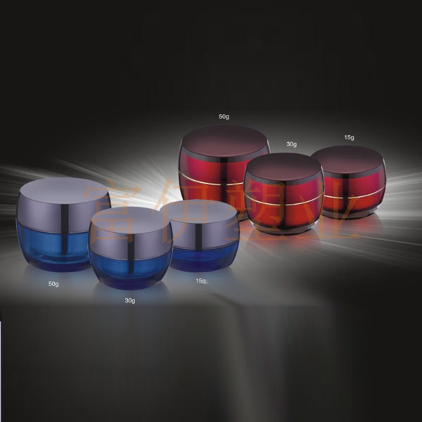 Drum-shaped Acrylic Jar FY-A11a